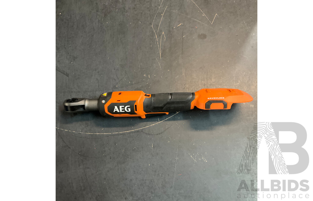 AEG A18RIW38B Reach Ratchet Wrench Skin & Unbranded Tool