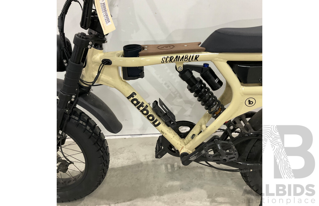 Fatboy the Scrambler EBike - Desert Sand