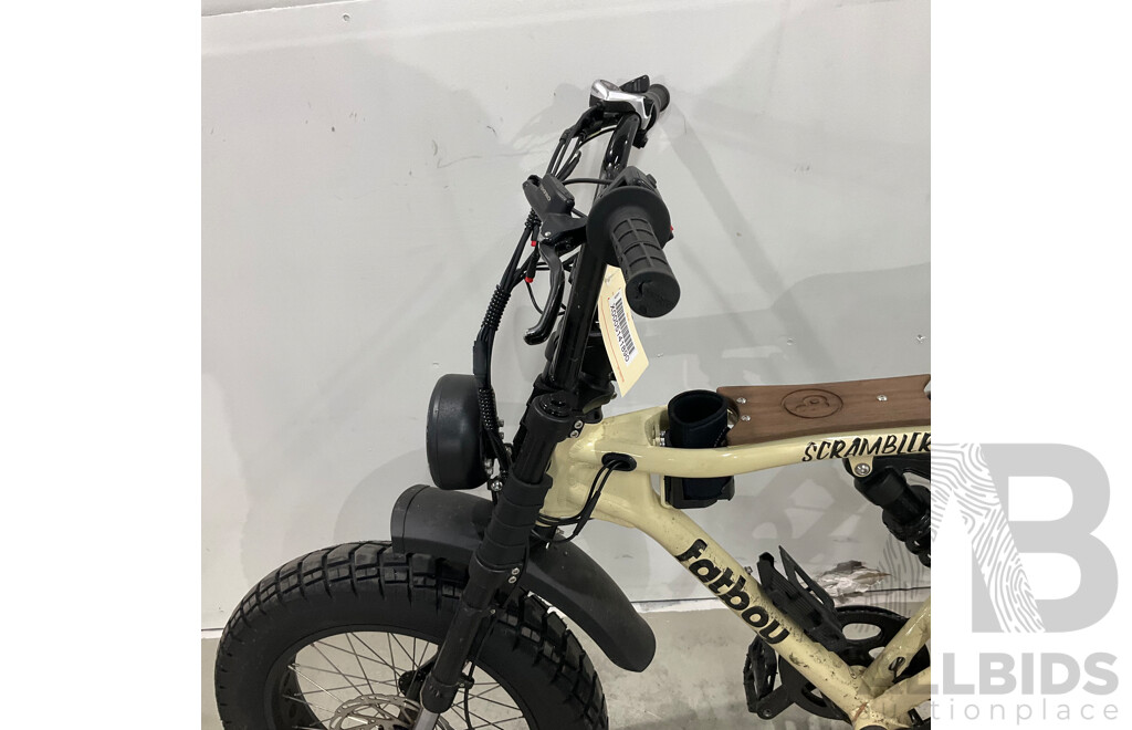 Fatboy the Scrambler EBike - Desert Sand