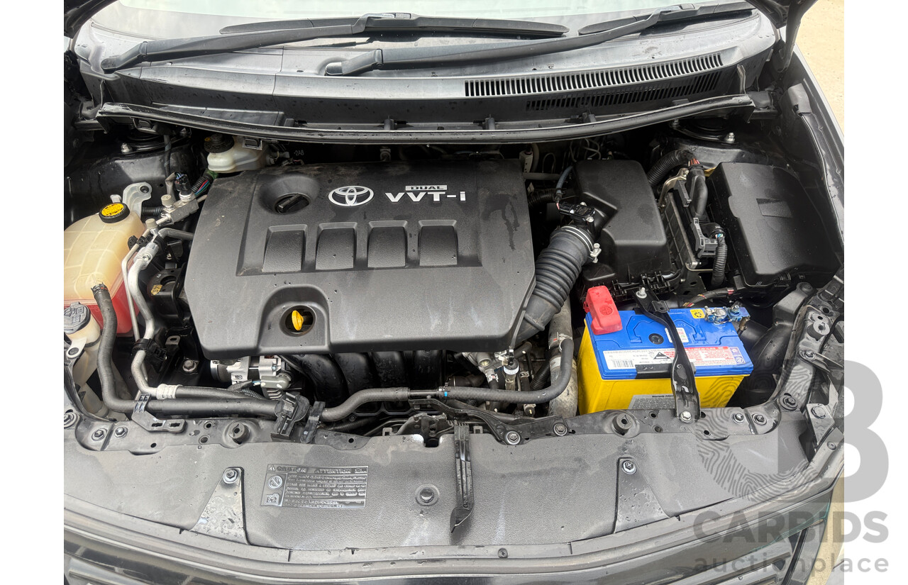 10/2010 Toyota Corolla ASCENT FWD ZRE152R MY10 5D Hatchback Black 1.8L