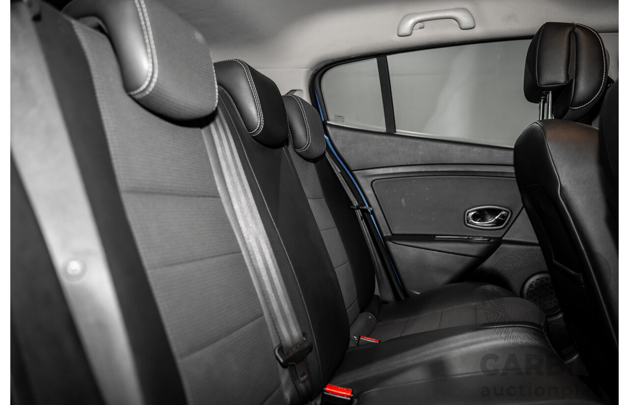 1/2015 Renault Megane GT-Line B95 MY14 5d Hatchback Malta Blue Metallic Turbo Diesel 1.5L