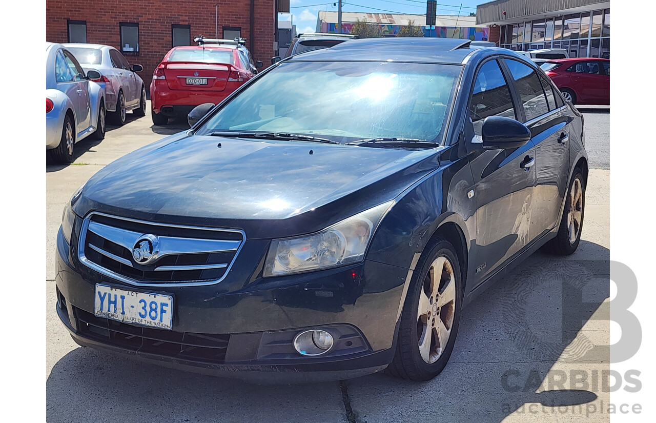 3/2011 Holden Cruze CDX JG 4d Sedan Black 2.0L