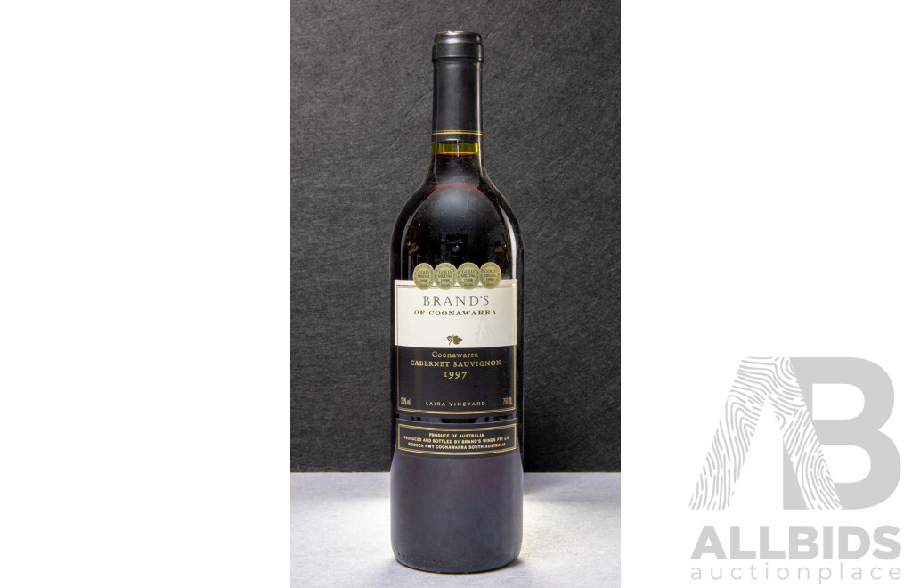 Brands of Coonawarra Cabernet Sauvignon Vintage 1997
