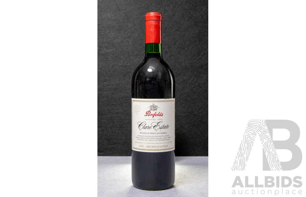 Penfolds Clare Estate Vintage 1992