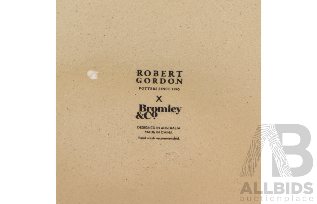 Large Bromley & Co Glazed Twin Handled Ice Bucket by Robert Gordon