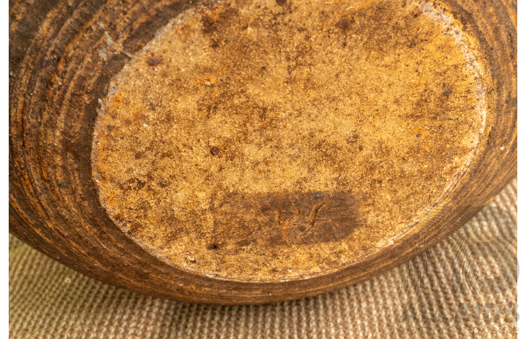 Pair of Wonderful Ceramic Glazed Vases, Approx 38 Cm Largest Height (2)