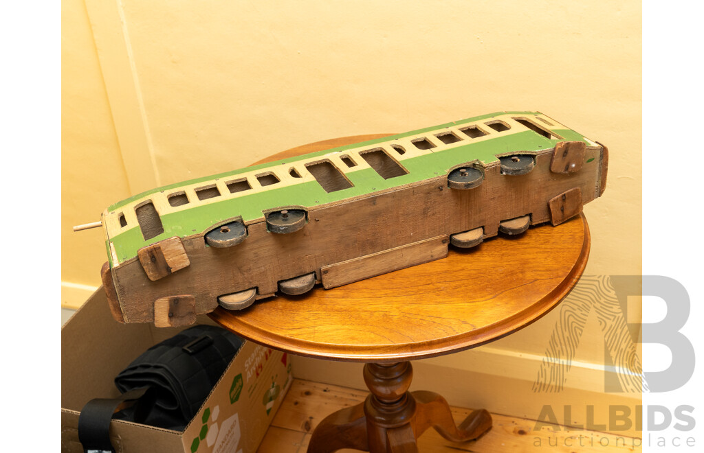 Bespoke Hand Made Depression Era Tram