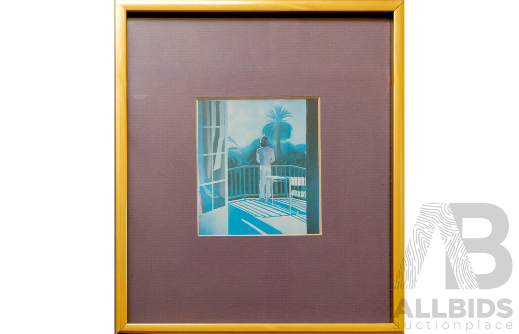 David Hockney, (20th Century, British, 1937-), Stellar Lot of David Hockney Books, DVDs and Pair of Hockney Framed Prints, 33 x 33 cm (largest frame)