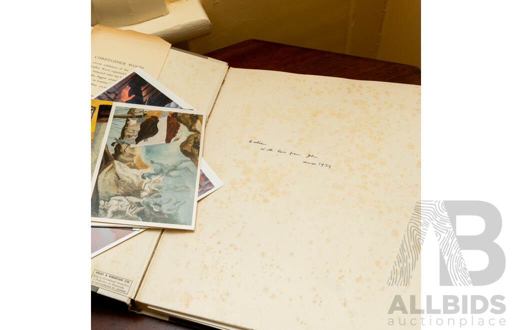 Christopher Wood 1901-1930 Book, Published by William Heinemann Ltd, 1938