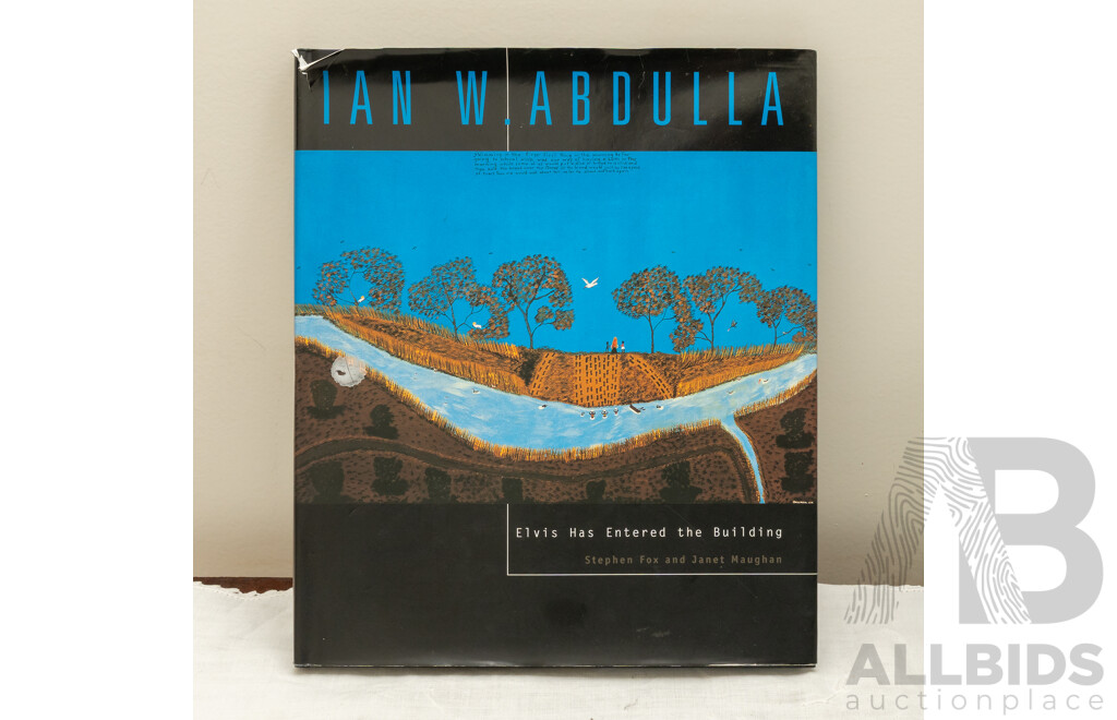 Ian W. Abdulla, (20th Century, Indigenous-Australian, 1947-2011), Truck Full of Rabbits, Wonderful Original Limited Editioned & Signed Lithograph, 69 x 83 cm (frame) with Abdulla Book (2)