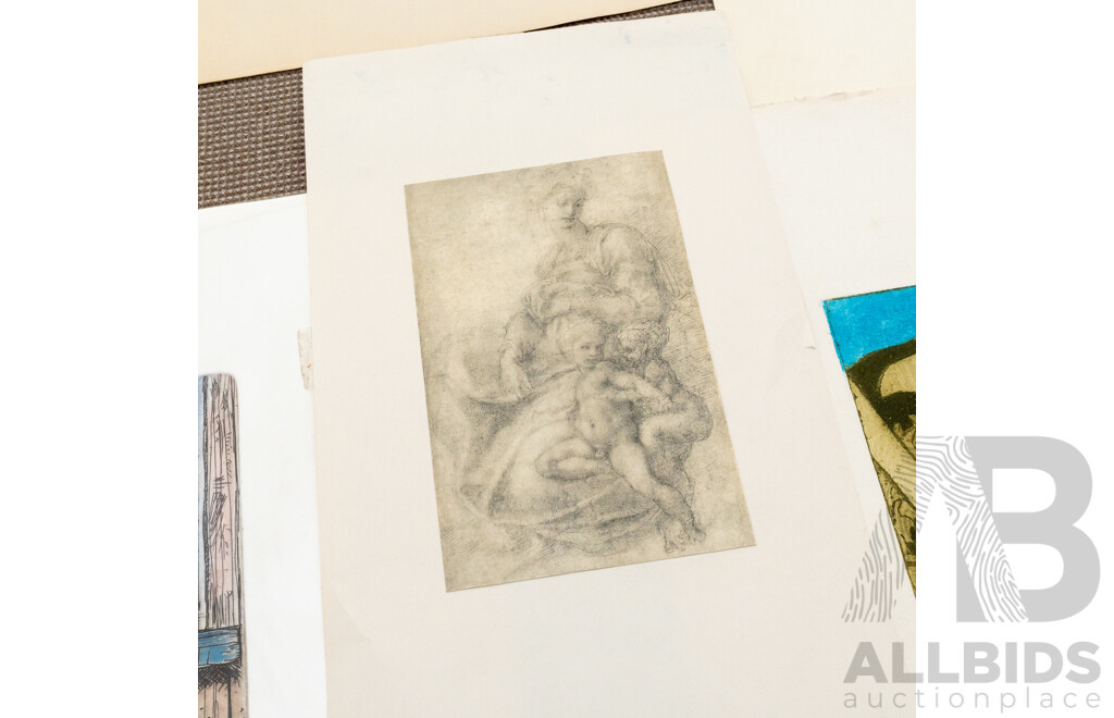 John Brusdon (20th Century, British, 1933-2014) & Cynthia Taylor (20th Century, New Zealander, 1947-), Trio of Hand Coloured Editioned & Signed Etchings,