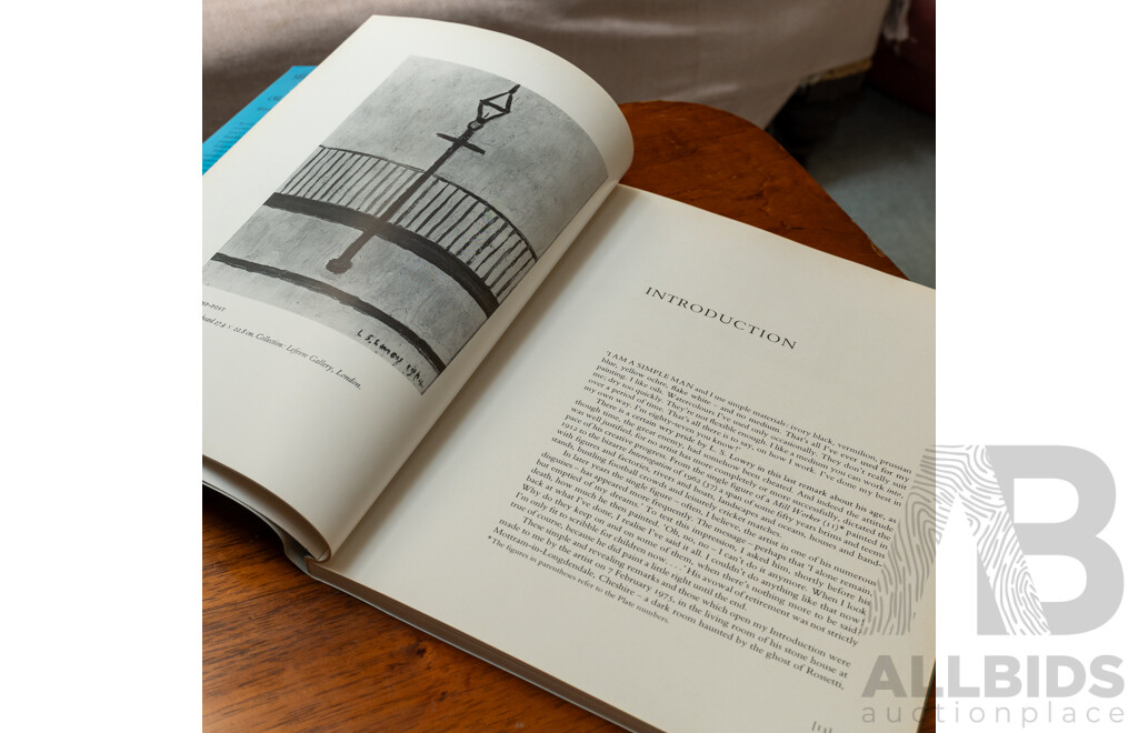 Amazing Vintage Selected Paintings of L.S. Lowry, Jupiter Books, 1976 Edition