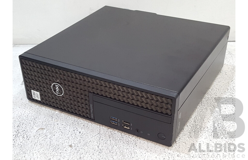 Dell OptiPlex 3080 Intel Core i5 (10500) 3.10GHz-4.50GHz 6-Core CPU Desktop Computer