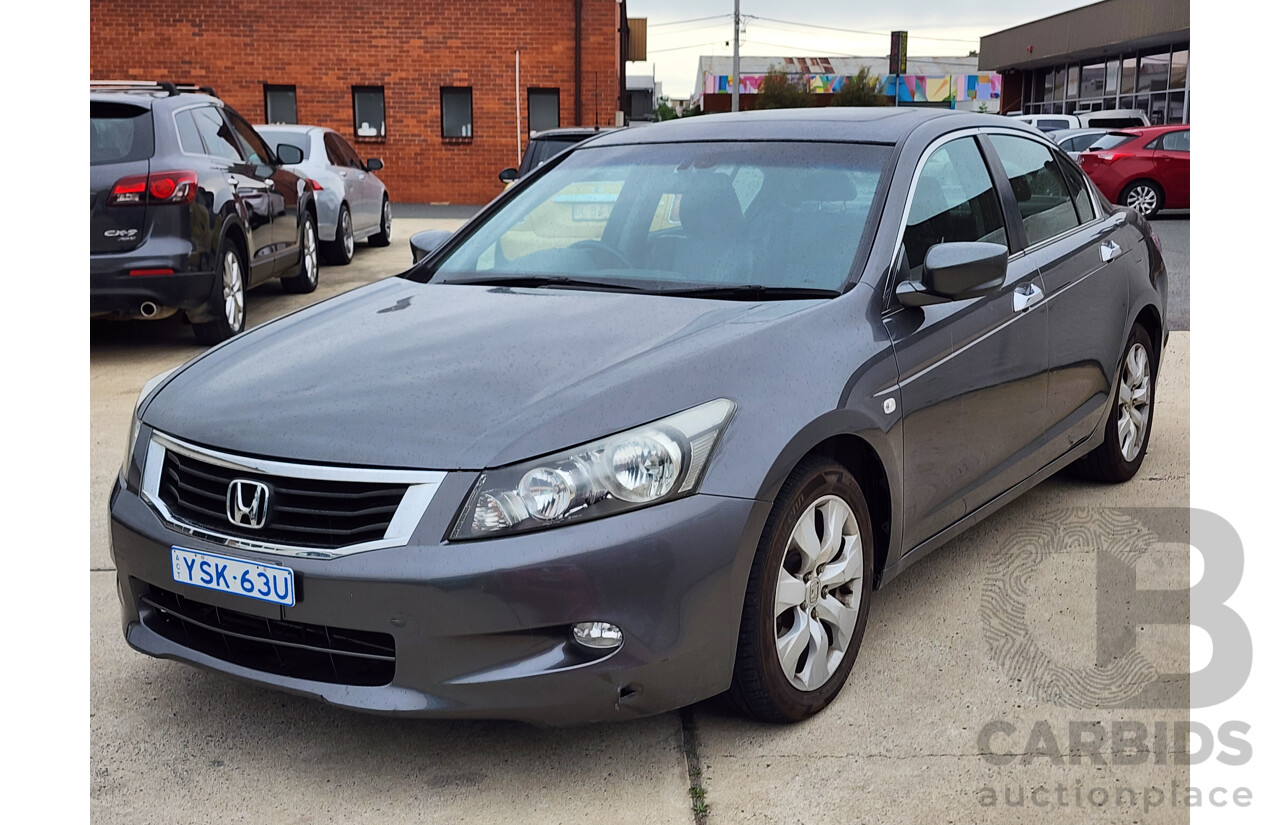 2/2008 Honda Accord VTi Luxury 50 4d Sedan Grey 2.4L