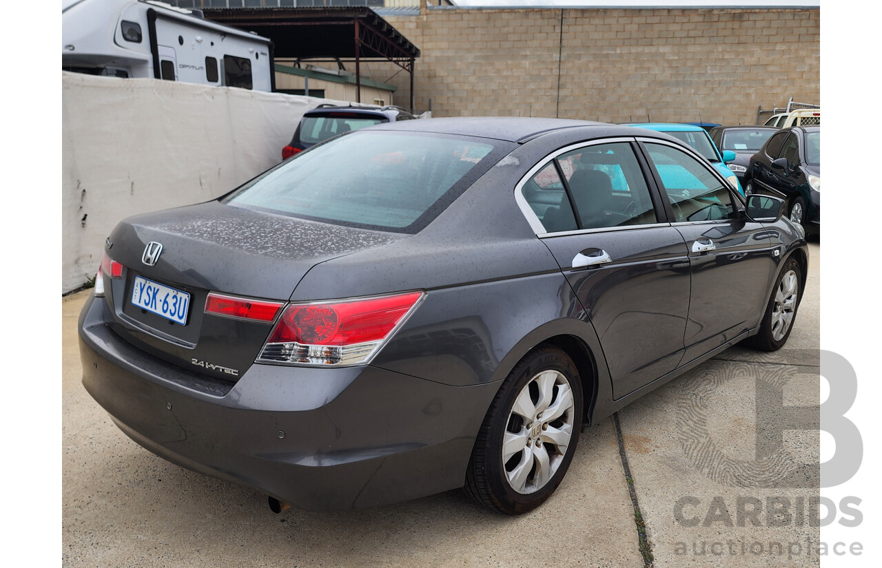 2/2008 Honda Accord VTi Luxury 50 4d Sedan Grey 2.4L