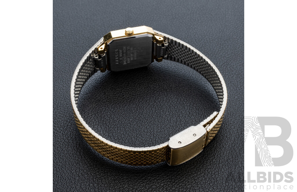 Seiko Ladies Gold Tone Dress Watch, 2020-6120, Comes with Original Presentation Box