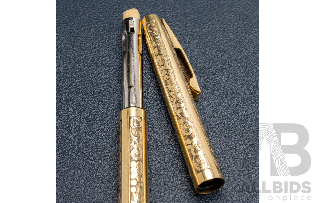 Schaeffer Vintage 12ct Gold Filled Retractable Lead Pencil