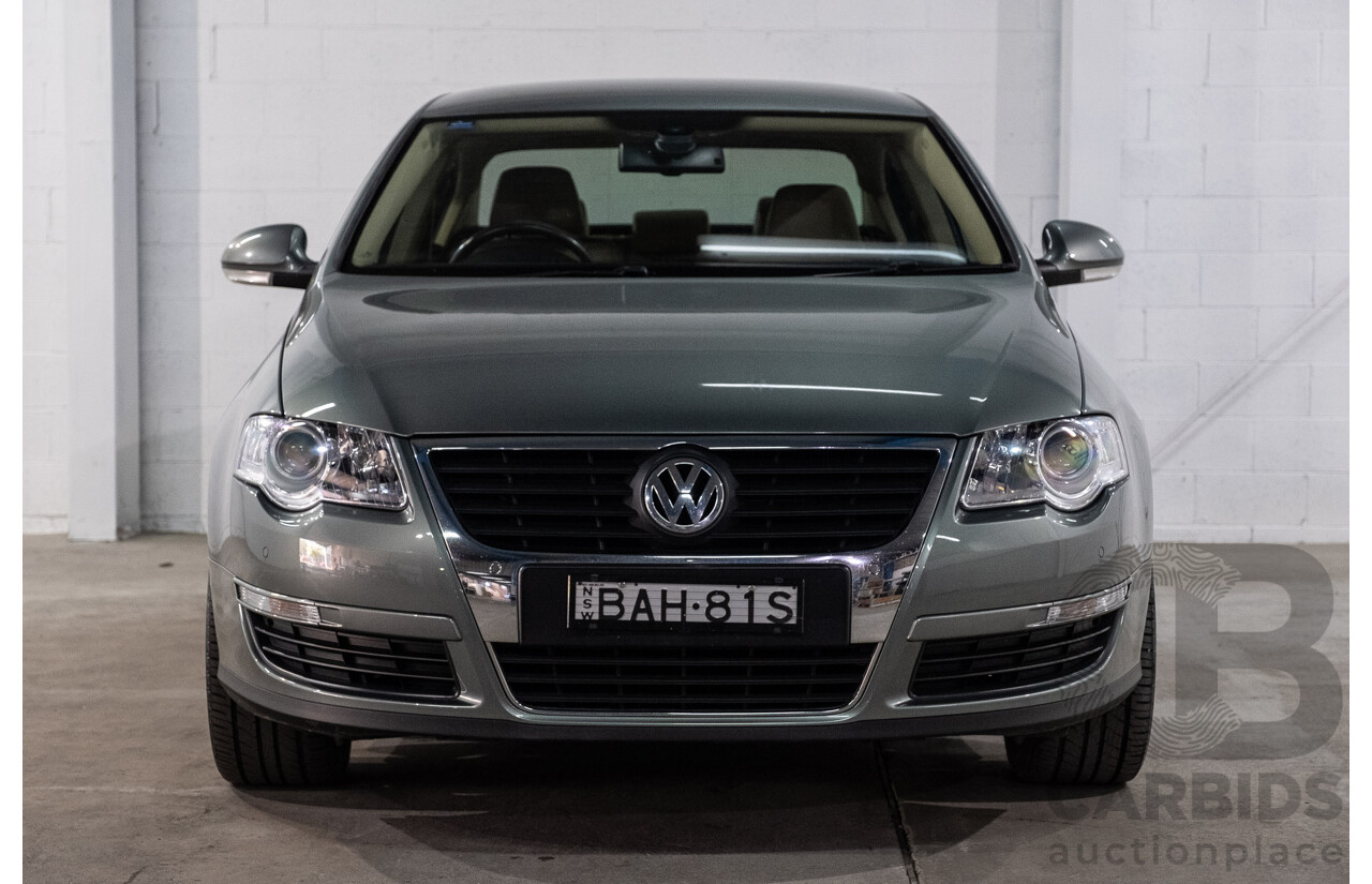 12/2006 Volkswagen Passat 2.0 TDI 3C 4d Sedan Granite Green Metallic Turbo Diesel 2.0L