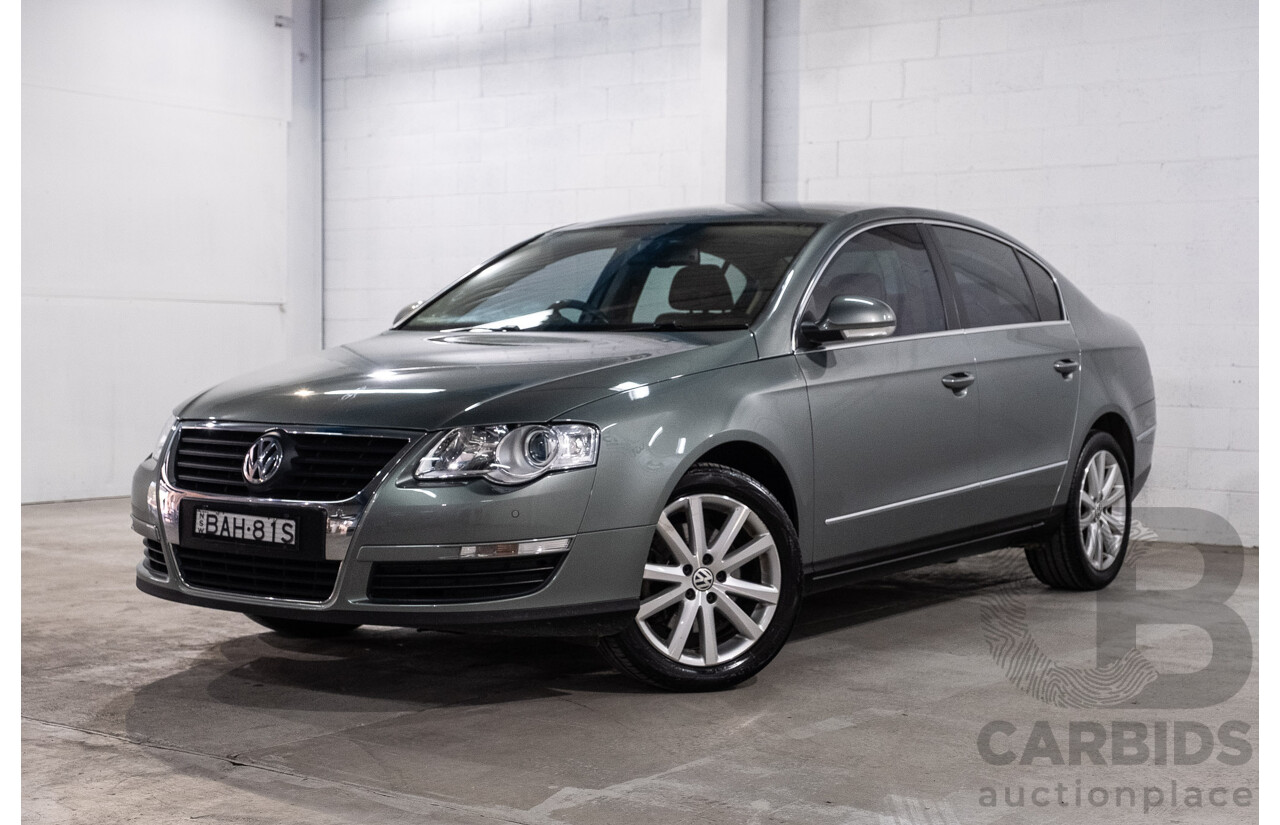 12/2006 Volkswagen Passat 2.0 TDI 3C 4d Sedan Granite Green Metallic Turbo Diesel 2.0L