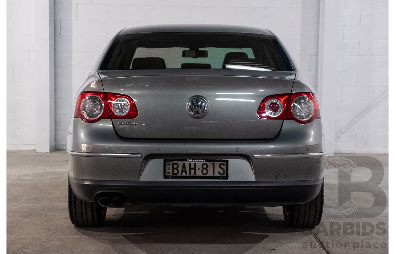 12/2006 Volkswagen Passat 2.0 TDI 3C 4d Sedan Granite Green Metallic Turbo Diesel 2.0L