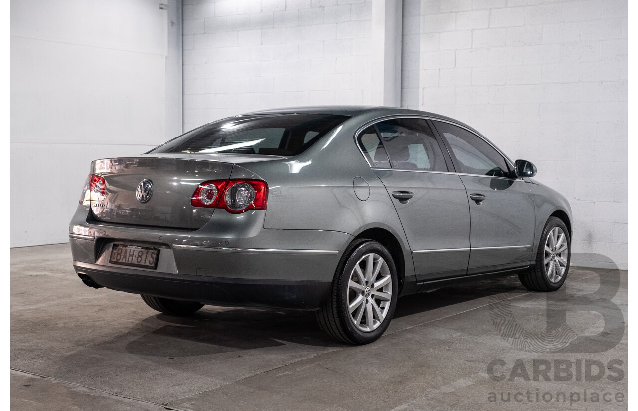 12/2006 Volkswagen Passat 2.0 TDI 3C 4d Sedan Granite Green Metallic Turbo Diesel 2.0L