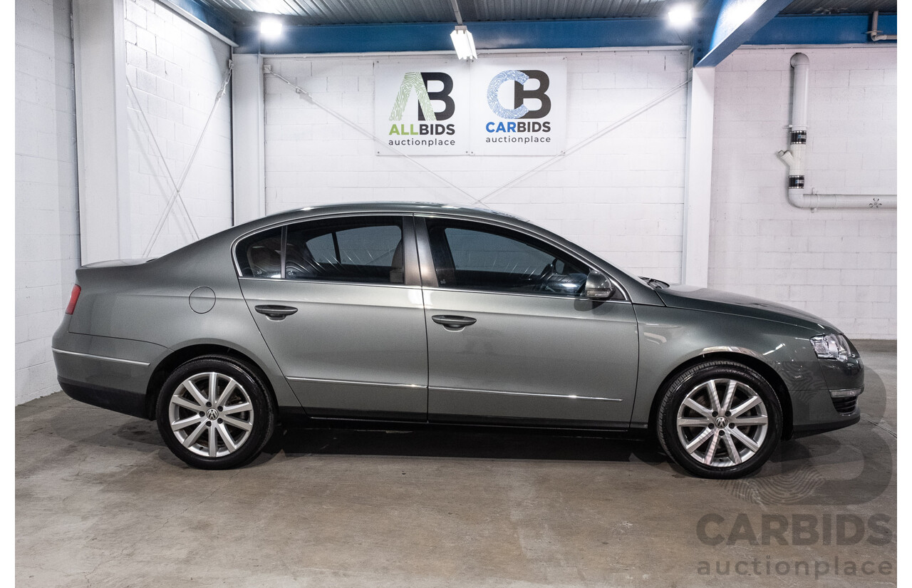 12/2006 Volkswagen Passat 2.0 TDI 3C 4d Sedan Granite Green Metallic Turbo Diesel 2.0L