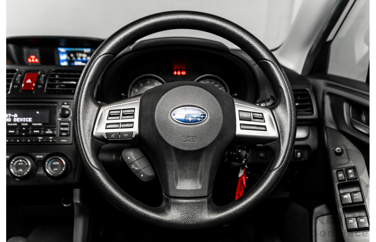 1/2013 Subaru Forester 2.5i-L MY13 4d Wagon Satin White Pearl 2.5L