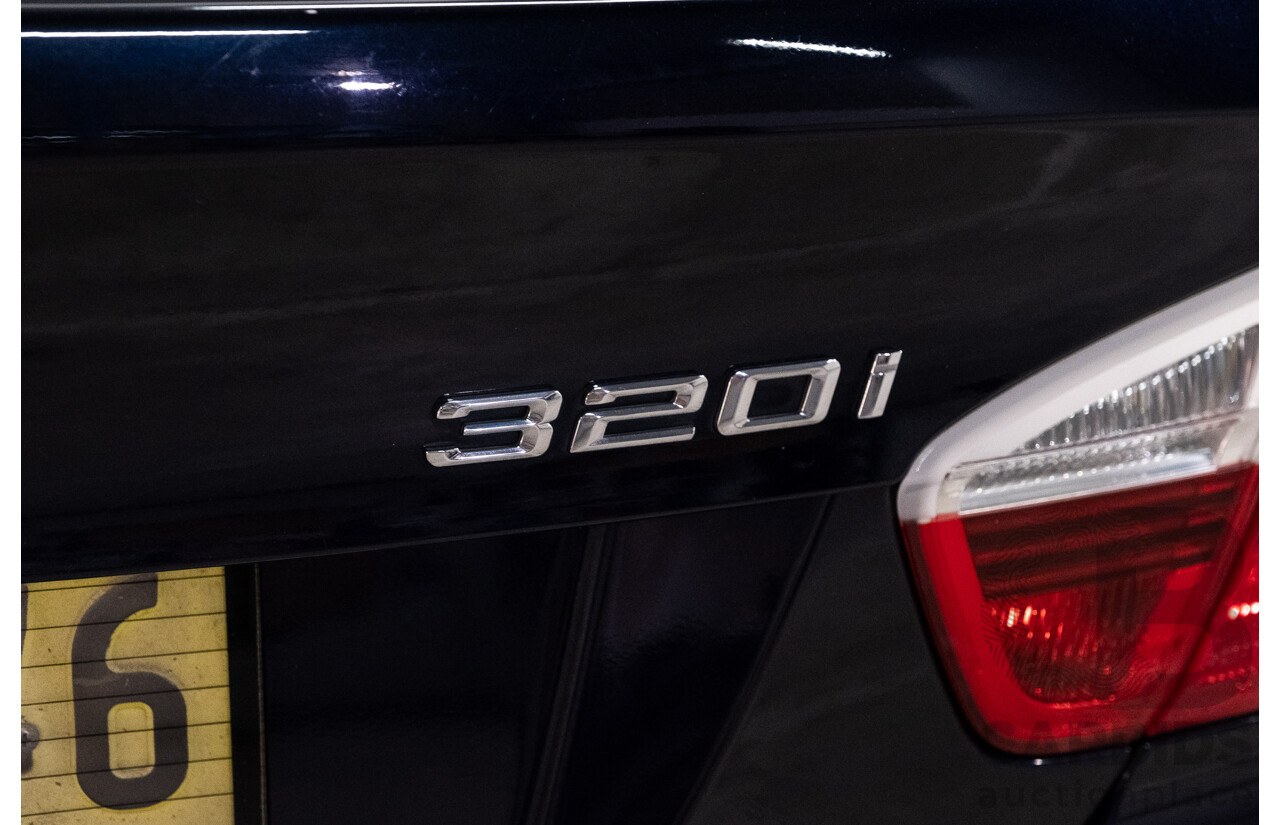 2/2007 BMW 320i Executive E90 4d Sedan Monaco Blue 2.0L