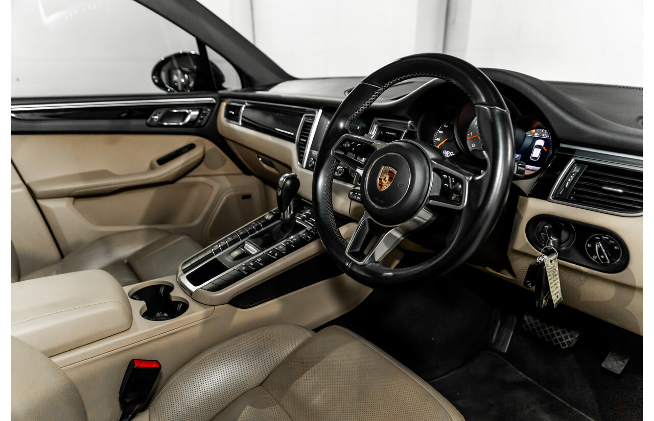 04/2017 Porsche Macan S (AWD) MY17 4d Wagon Volcano Grey Metallic Turbo V6 3.0L