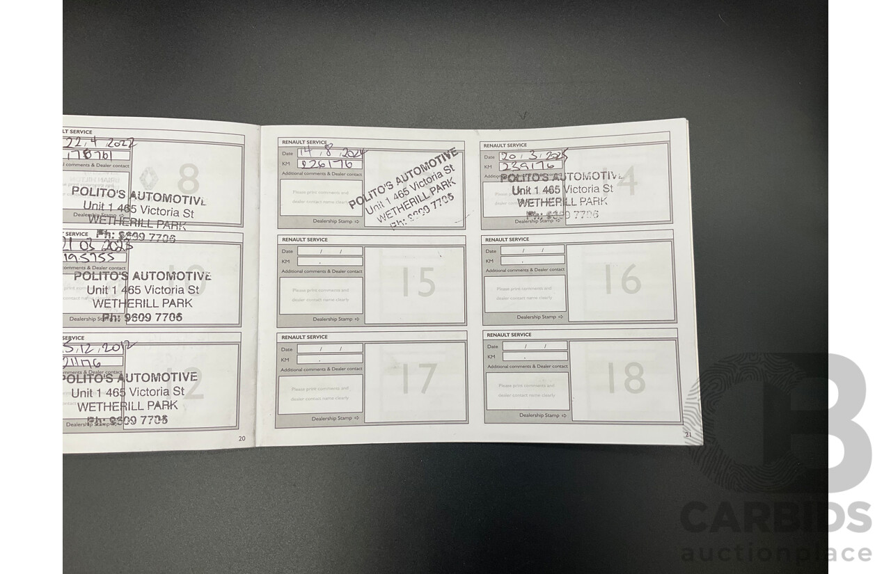 4/2014 Renault Clio Expression X98 5d Hatchback Diamond Black Turbo 1.2L