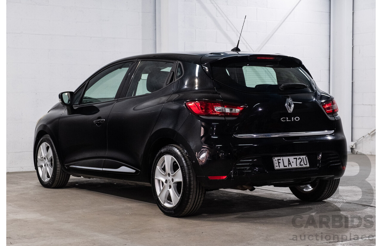 4/2014 Renault Clio Expression X98 5d Hatchback Diamond Black Turbo 1.2L