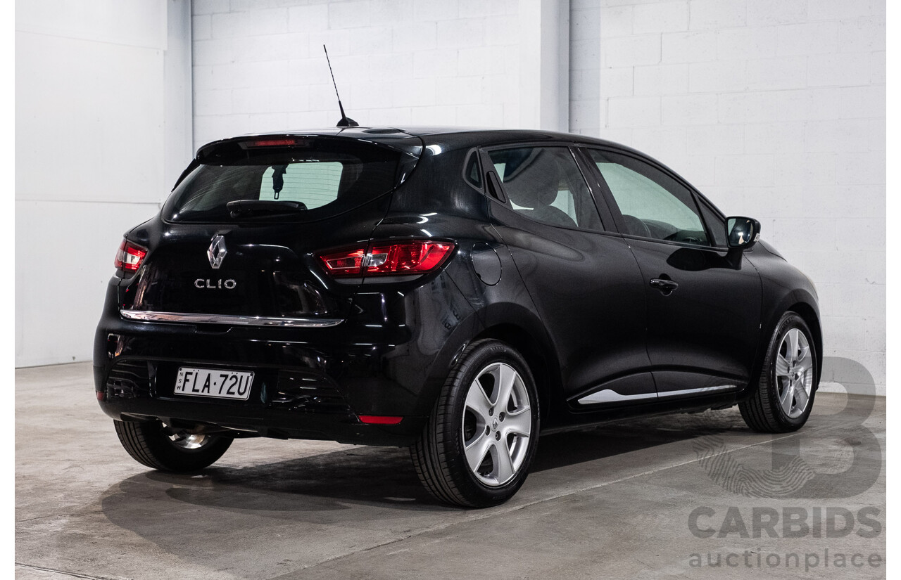 4/2014 Renault Clio Expression X98 5d Hatchback Diamond Black Turbo 1.2L