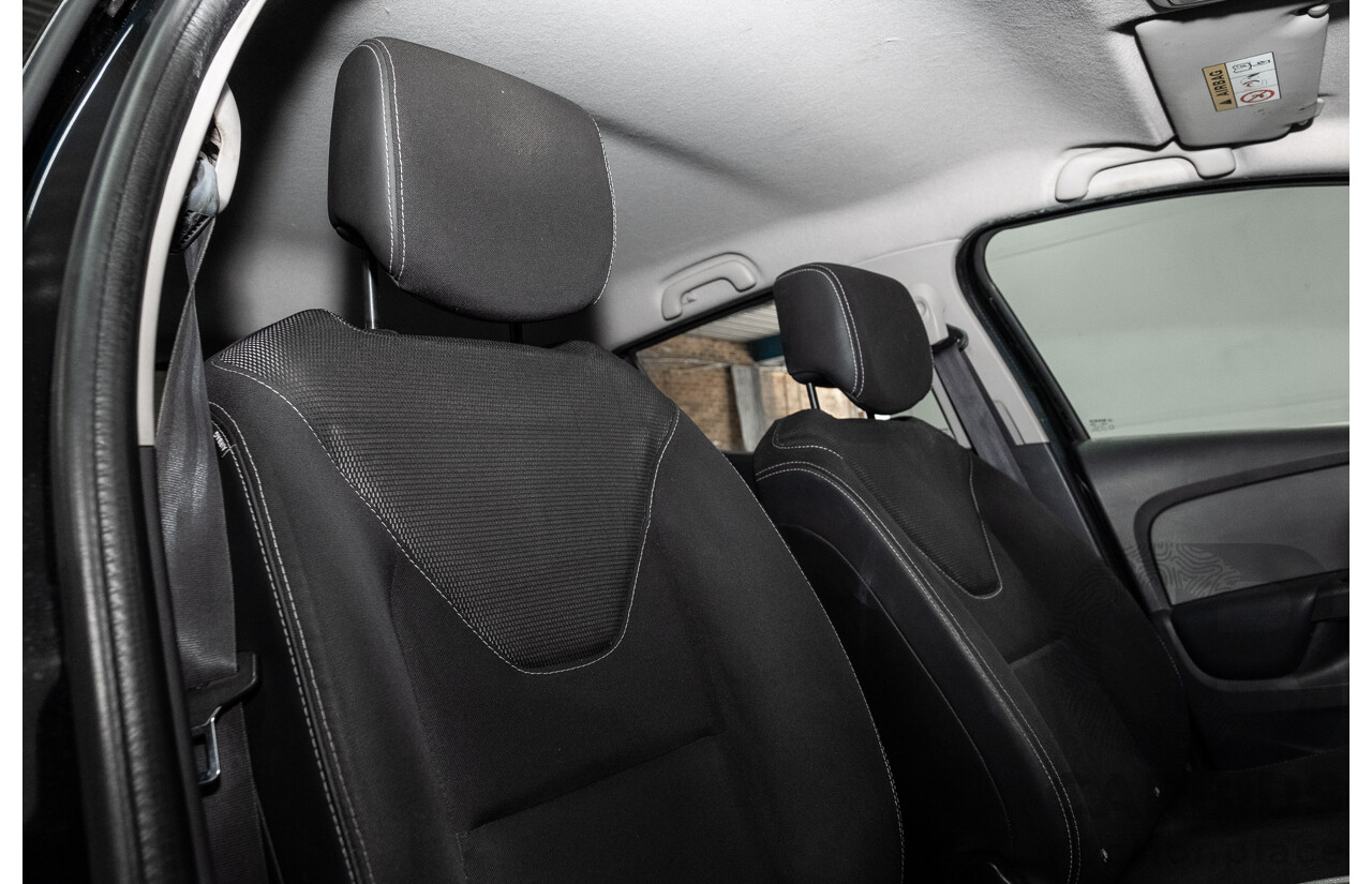 4/2014 Renault Clio Expression X98 5d Hatchback Diamond Black Turbo 1.2L