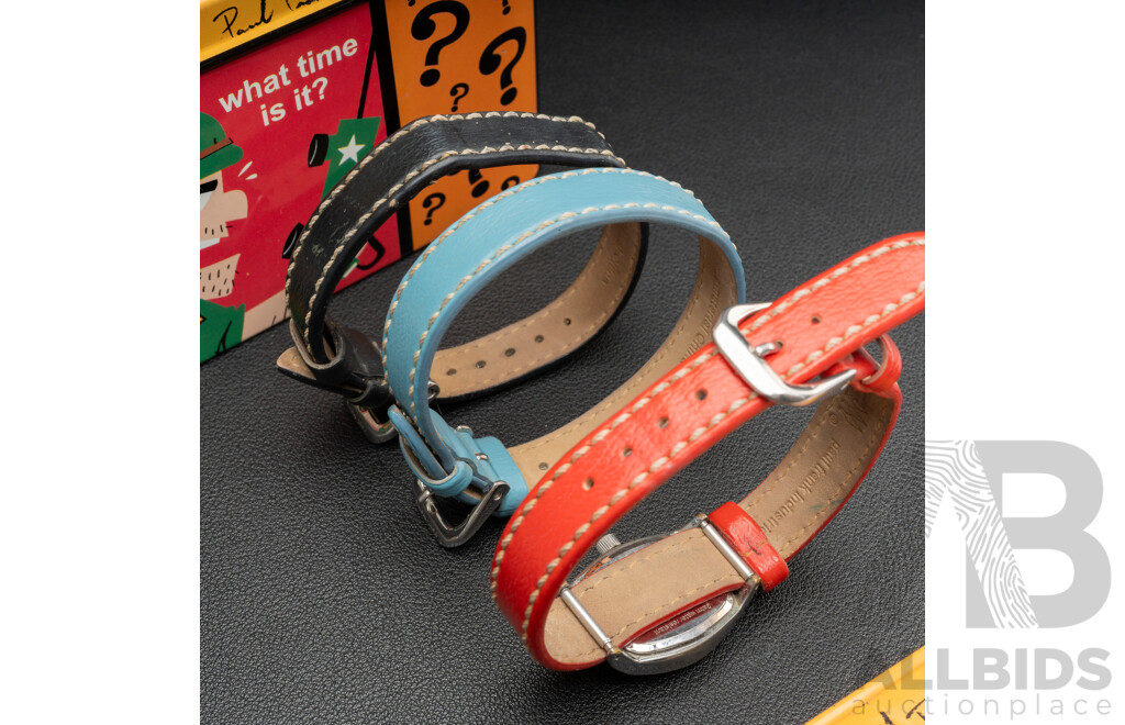 Paul Frank Julius Multi Strap Watch in Original Presentation Collector's Tin