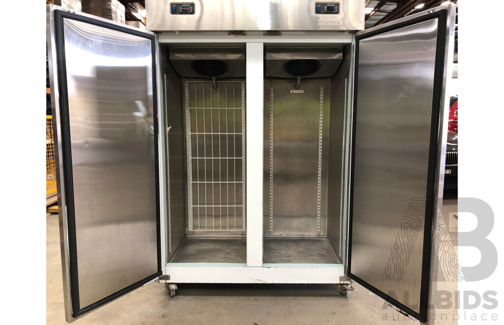 Streamline Dual Upright 500 Litre Two Door Commercial Chiller and Freezer