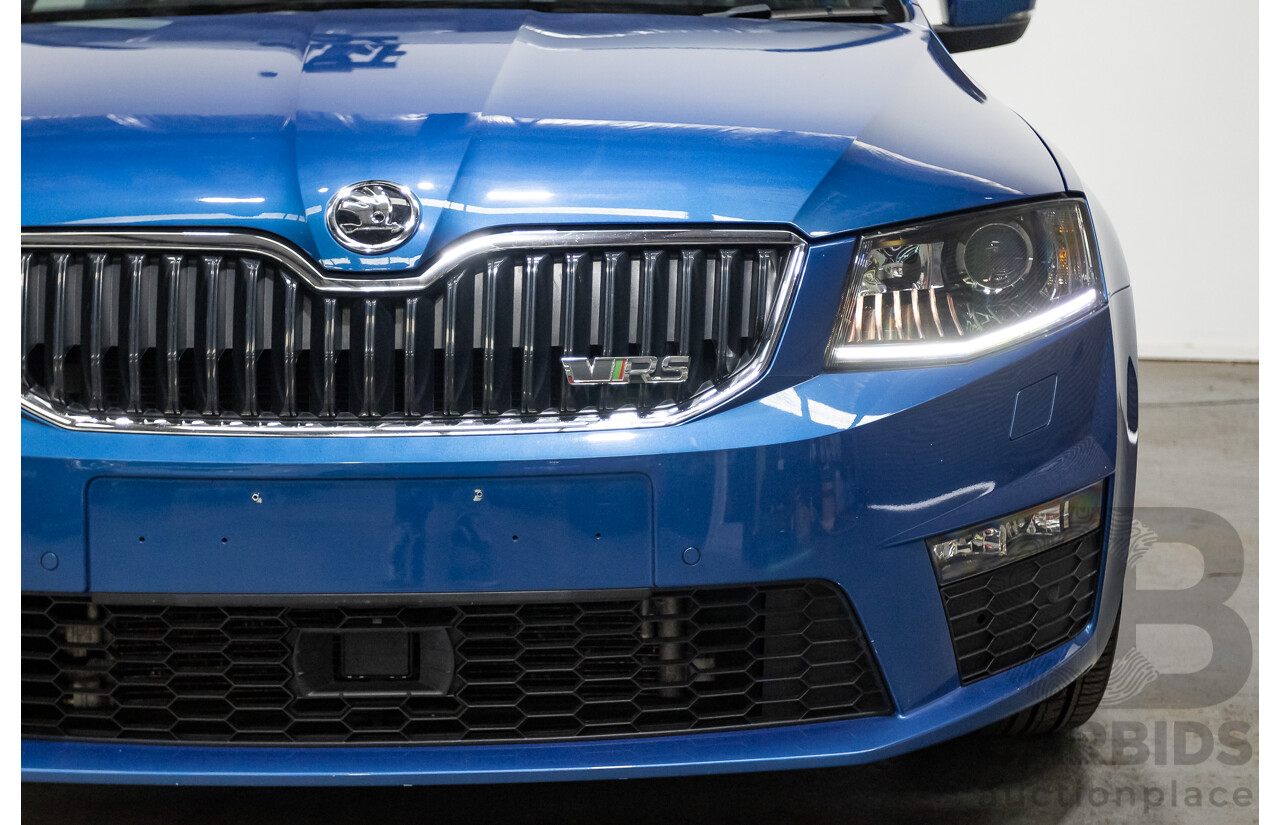 06/2015 Skoda Octavia RS 162 TSI NE MY15 4d Wagon Race Blue Metallic Turbo 2.0L