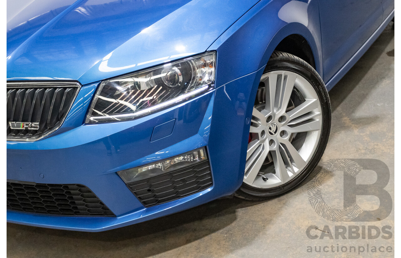 06/2015 Skoda Octavia RS 162 TSI NE MY15 4d Wagon Race Blue Metallic Turbo 2.0L