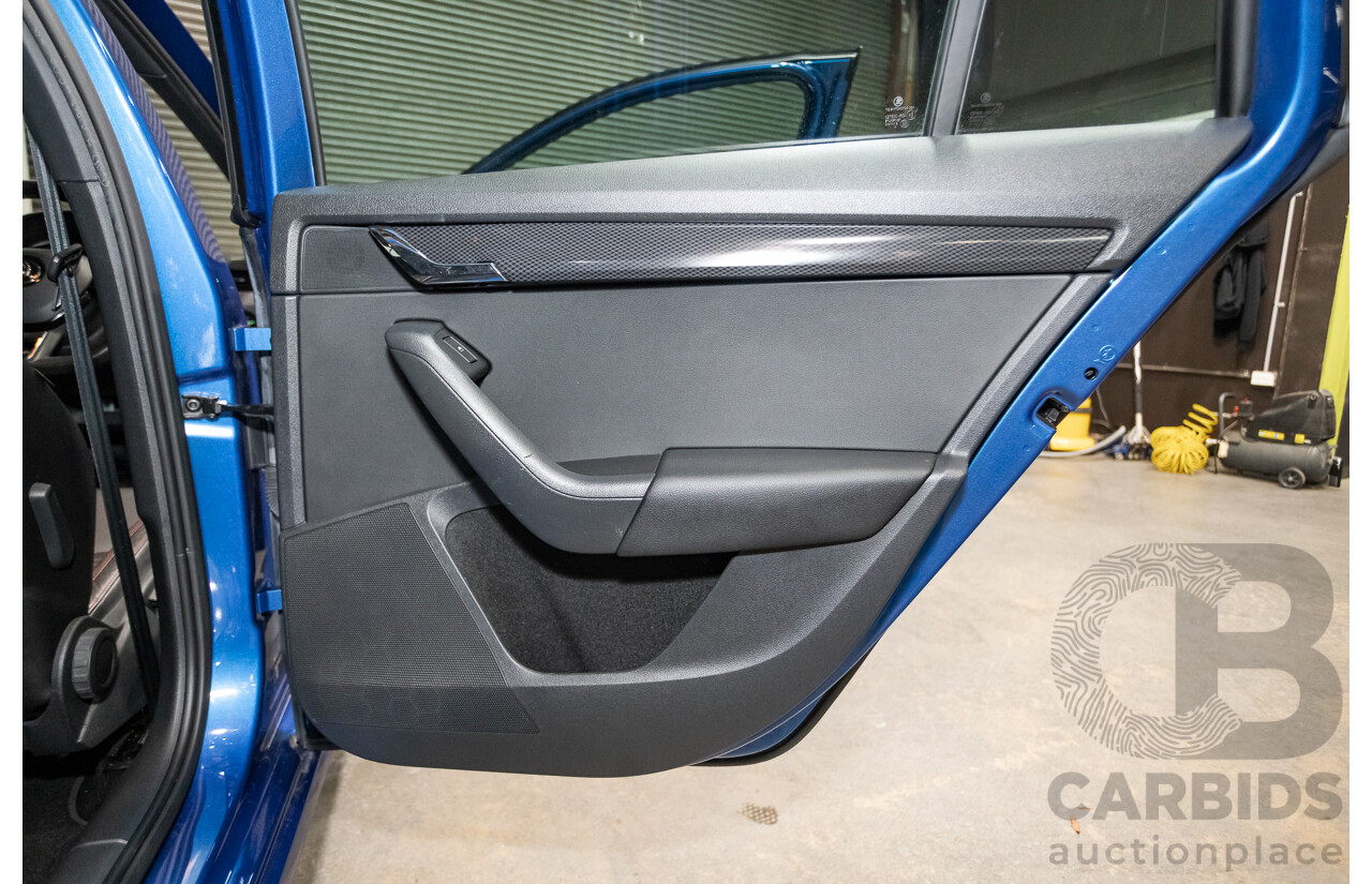 06/2015 Skoda Octavia RS 162 TSI NE MY15 4d Wagon Race Blue Metallic Turbo 2.0L