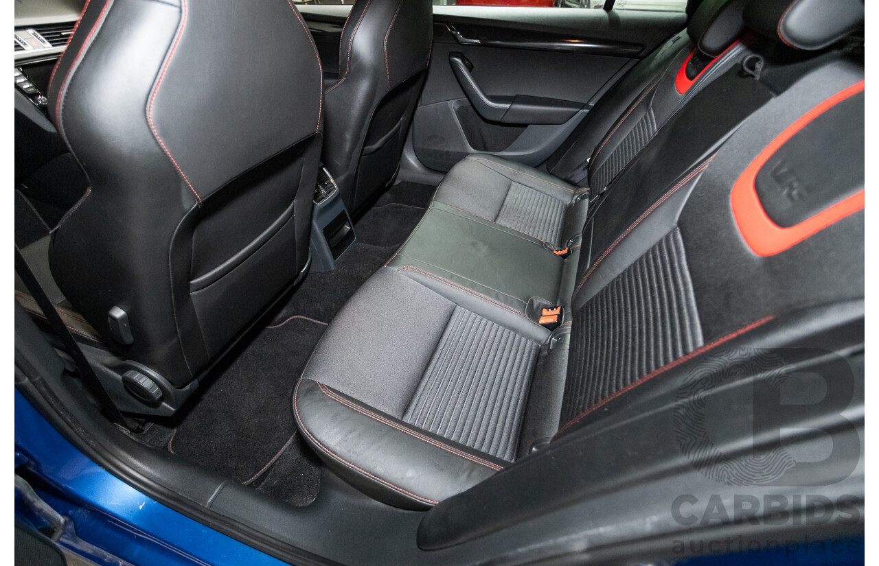 06/2015 Skoda Octavia RS 162 TSI NE MY15 4d Wagon Race Blue Metallic Turbo 2.0L