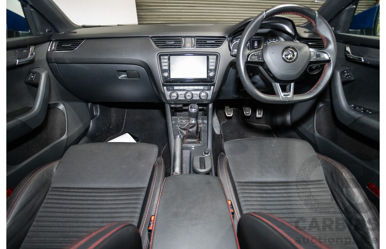 06/2015 Skoda Octavia RS 162 TSI NE MY15 4d Wagon Race Blue Metallic Turbo 2.0L