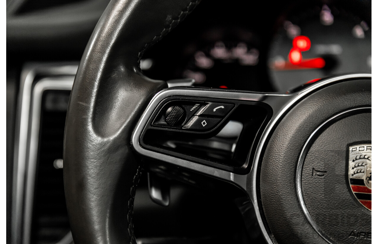 01/2016 Porsche Macan S Diesel (AWD) MY16 4d Wagon Sapphire Blue Metallic Turbo Diesel 3.0L