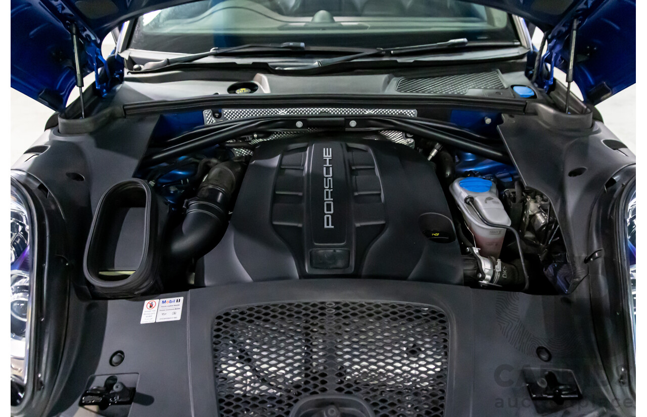 01/2016 Porsche Macan S Diesel (AWD) MY16 4d Wagon Sapphire Blue Metallic Turbo Diesel 3.0L