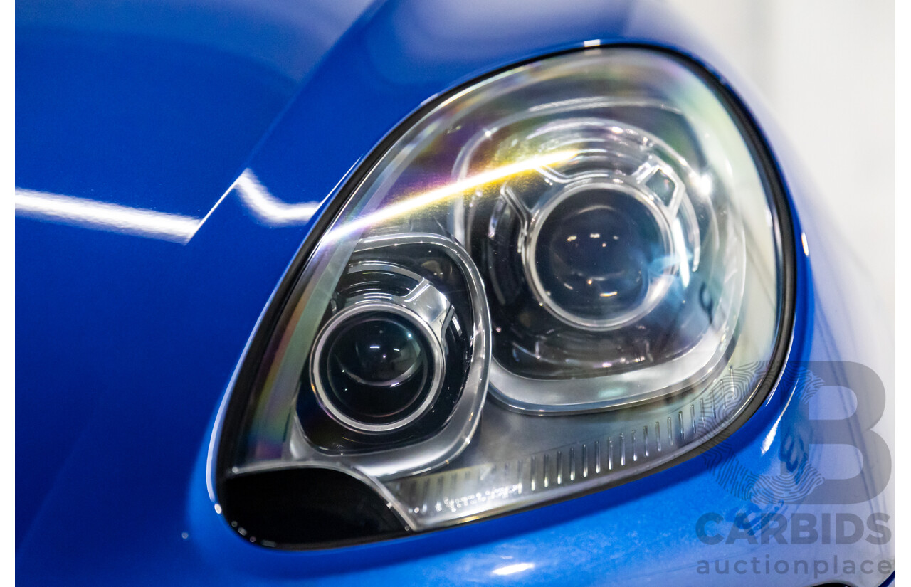 01/2016 Porsche Macan S Diesel (AWD) MY16 4d Wagon Sapphire Blue Metallic Turbo Diesel 3.0L