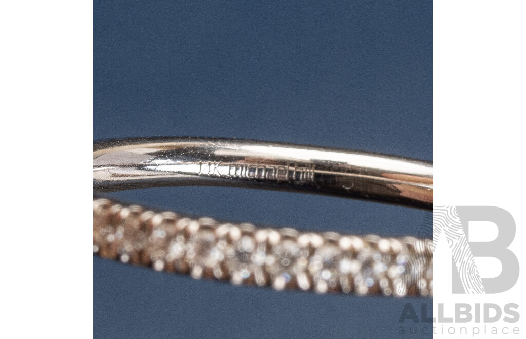 Michael Hill 14ct Lab Grown Diamond Engagement Ring, TDW 1.14ct, Size N, 2.58 Grams