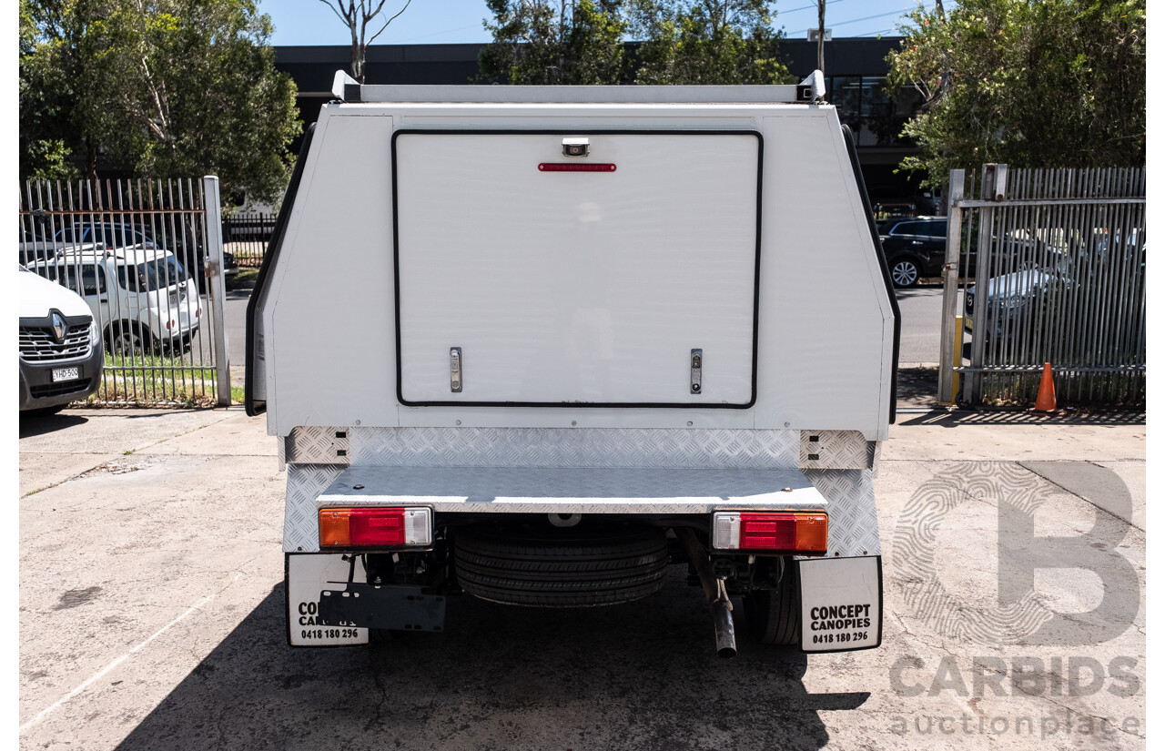 11/2023 Toyota Hilux Workmate (4x2) TGN121R C/Chas Glacier White 2.7L