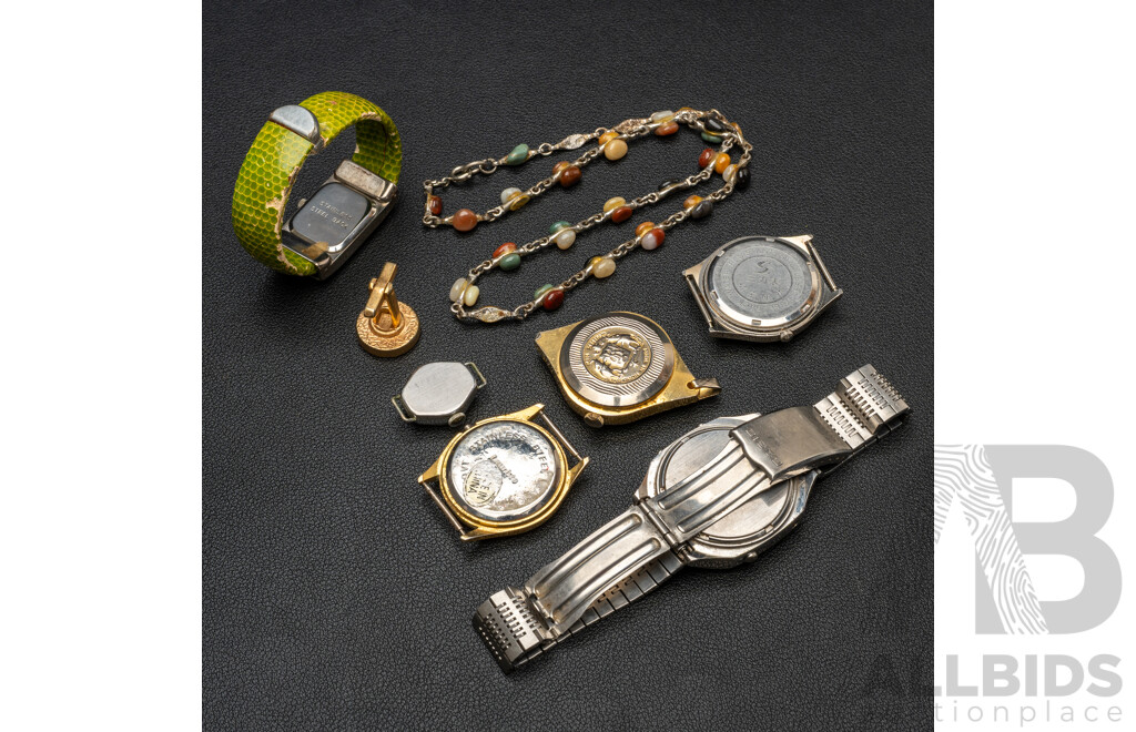 Collection of Vintage Woldman Pendant Watch, Lauristo & Sanli