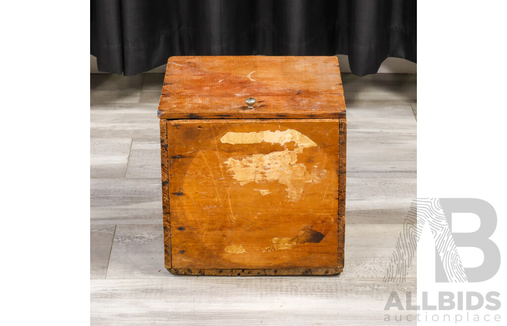 Vintage Tweed River Co Butter Box