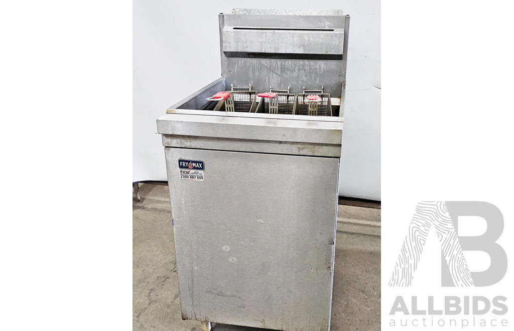 F.E.D Frymax 5 Burner Gas Fryer W/ Frying Baskets