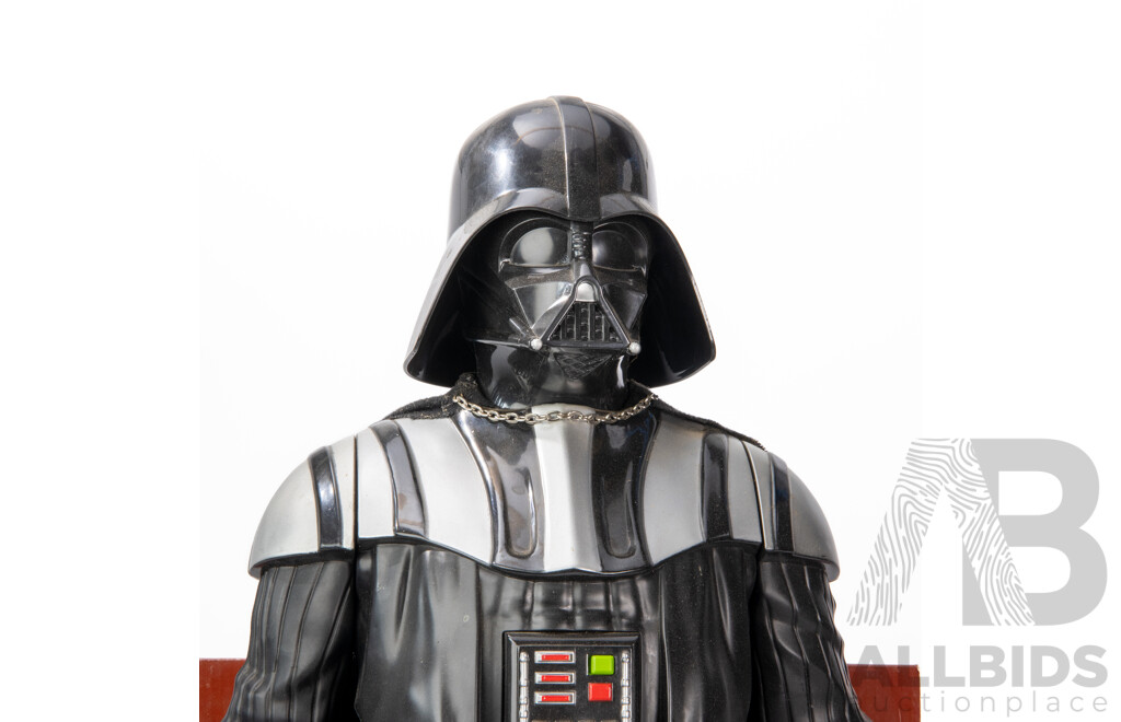 Boxed Vintage Jakks Pacific Large Articulated Darth Vader Figure