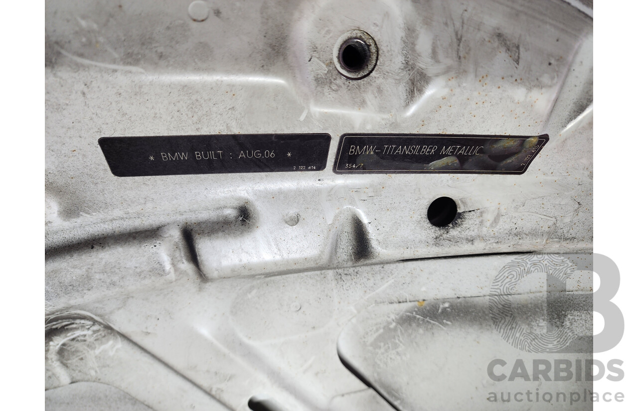 10/2006 Bmw 1 20i E87 5d Hatchback Silver 2.0L